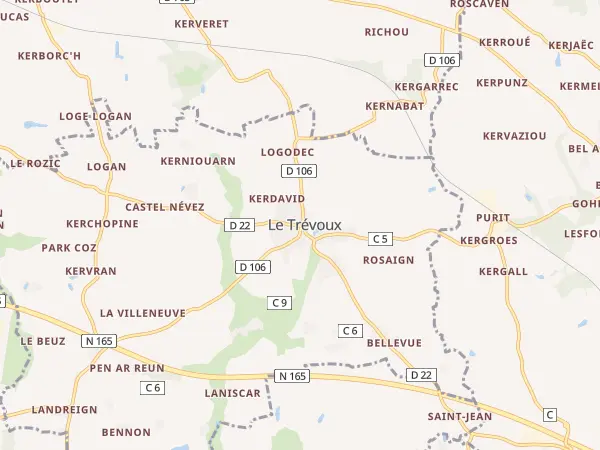 Plan du Trévoux