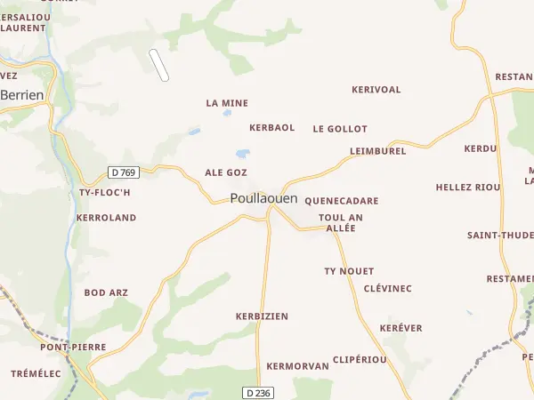Plan de Poullaouen