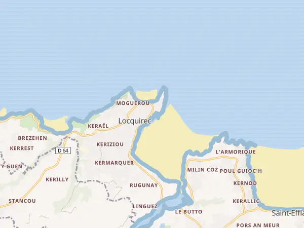 Plan de Locquirec