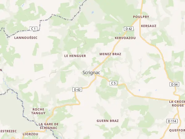 Plan de Scrignac
