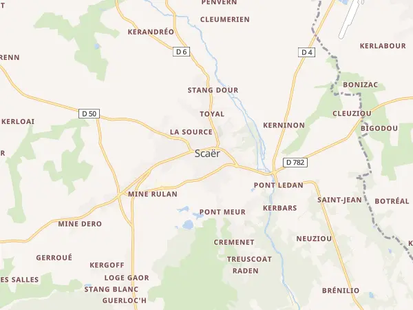 Plan de Scaër