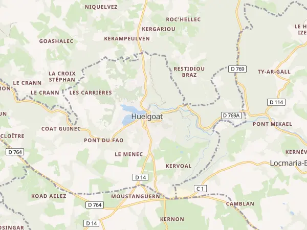 Plan de Huelgoat