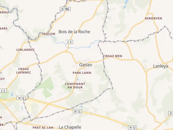 Plan de Garlan