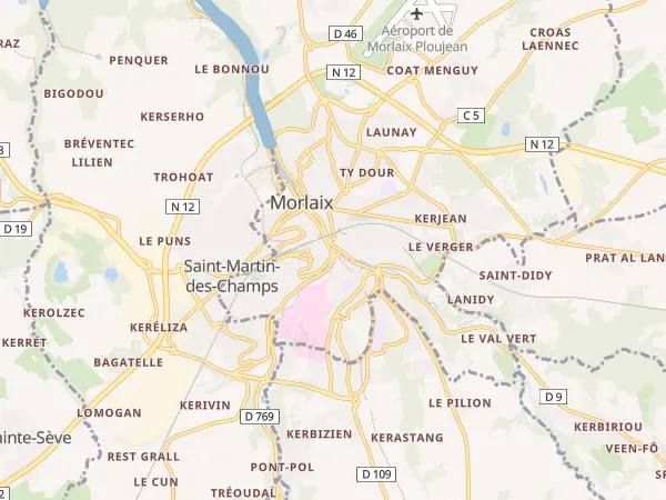 Plan de Morlaix