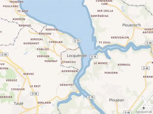 Plan de Locquénolé