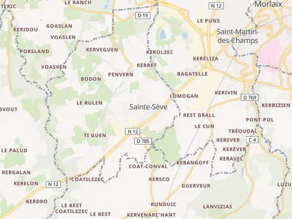 Plan de Sainte-Sève