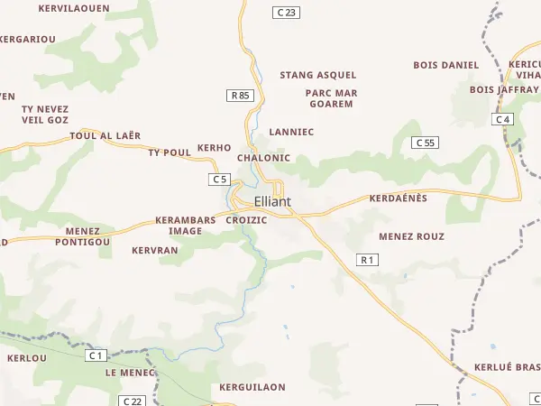 Plan de Elliant