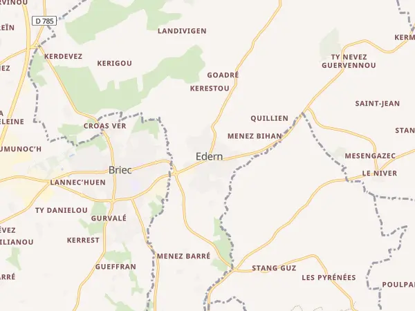 Plan de Edern