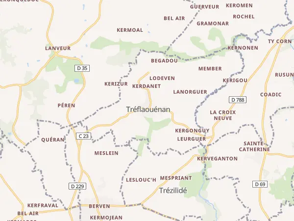 Plan de Tréflaouénan