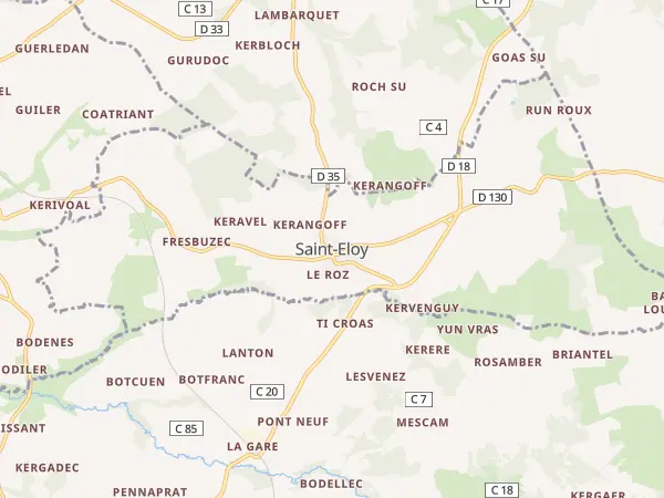 Plan de Saint-Eloy