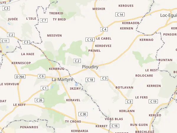 Plan de Ploudiry
