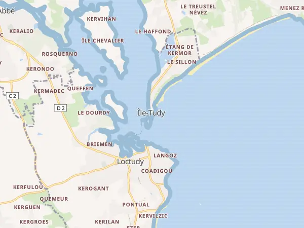 Plan de Île-Tudy