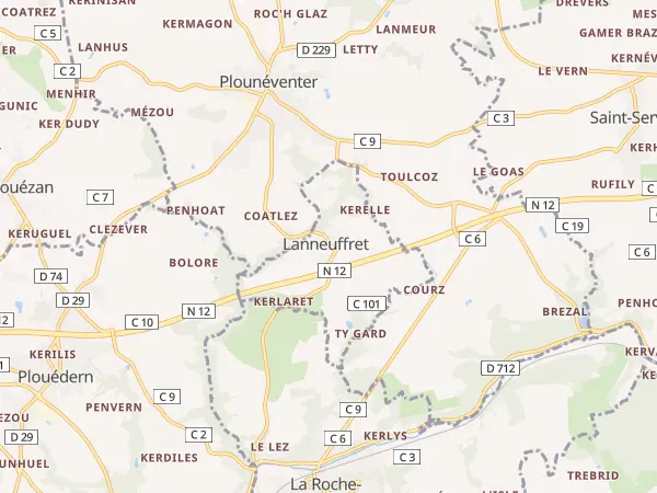 Plan de Lanneuffret
