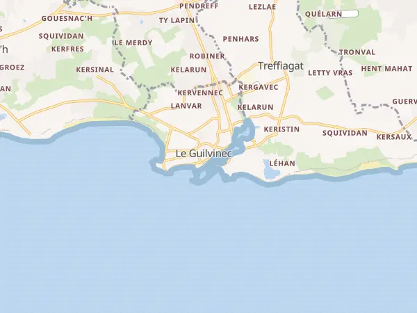 Plan de Guilvinec
