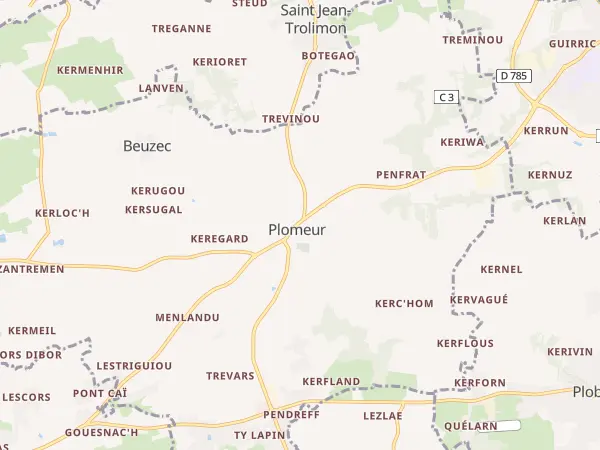 Plan de Plomeur