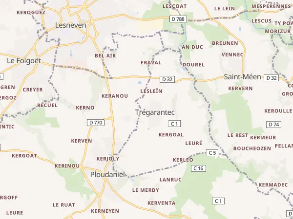 Plan de Trégarantec
