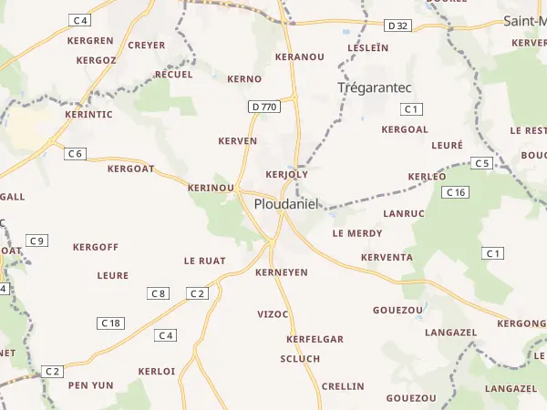 Plan de Ploudaniel