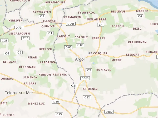 Plan de Argol