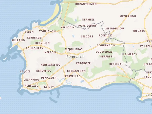 Plan de Penmarch