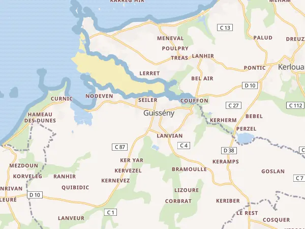 Plan de Guissény