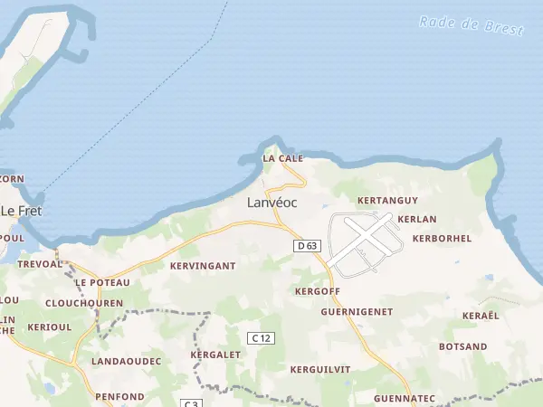 Plan de Lanvéoc