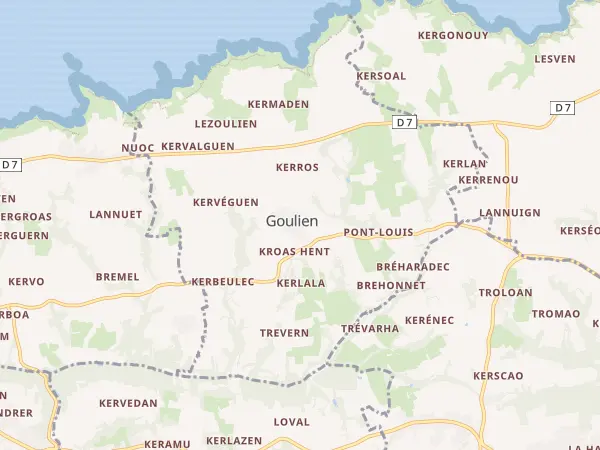 Plan de Goulien