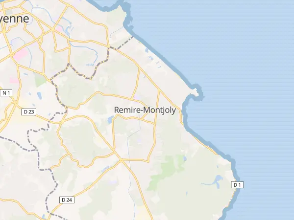 Plan de Remire-Montjoly