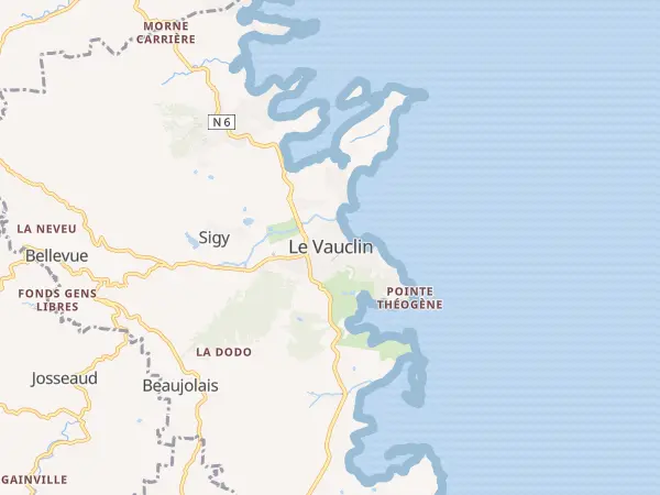 Plan du Vauclin