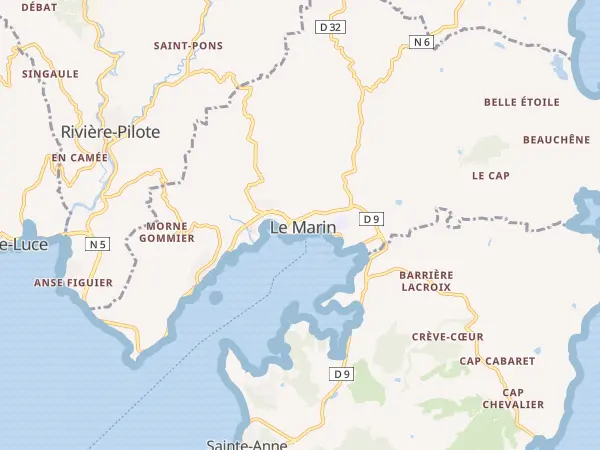 Plan du Marin