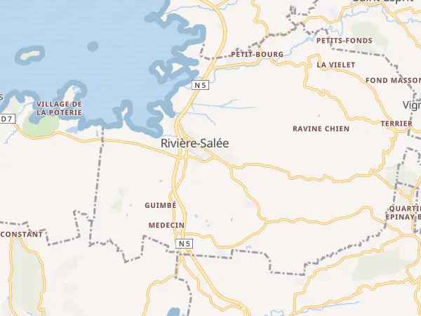 Plan de Rivière-Salée