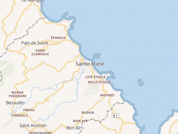 Plan de Sainte-Marie