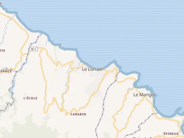 Plan du Lorrain