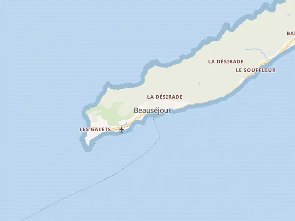 Plan de La Désirade