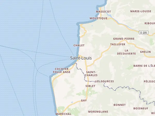Plan de Saint-Louis