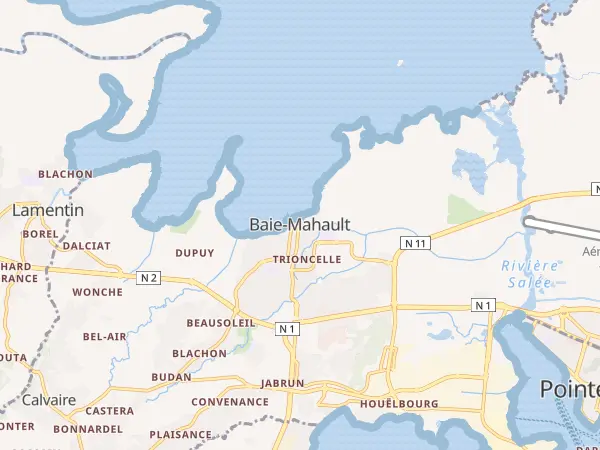 Plan de Baie-Mahault
