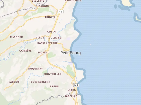Plan de Petit-Bourg