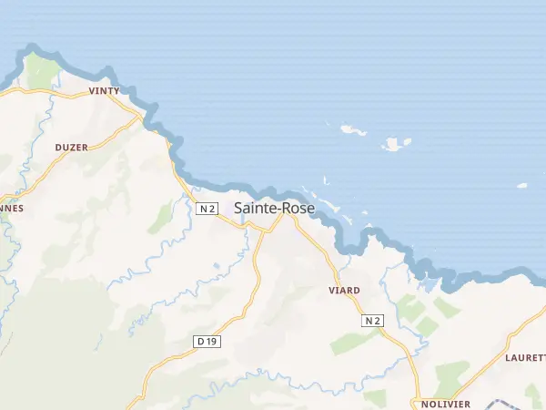 Plan de Sainte-Rose