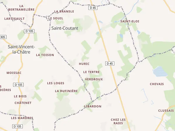Plan de Saint-Coutant