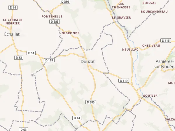 Plan de Douzat
