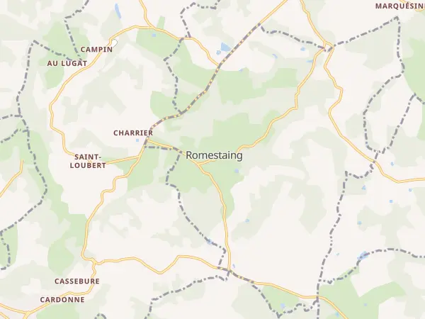 Plan de Romestaing
