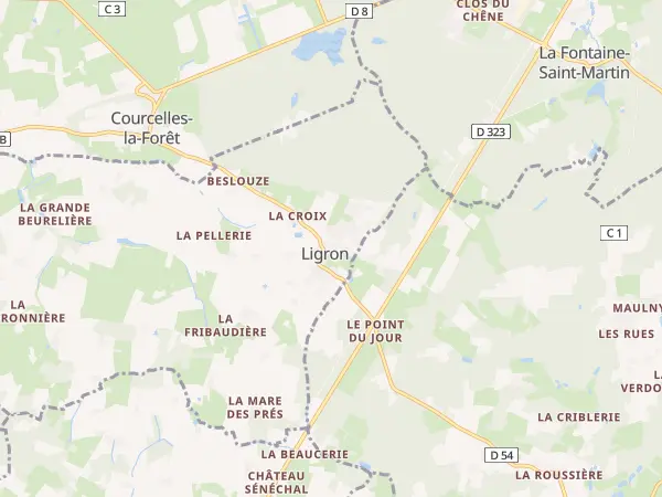 Plan de Ligron