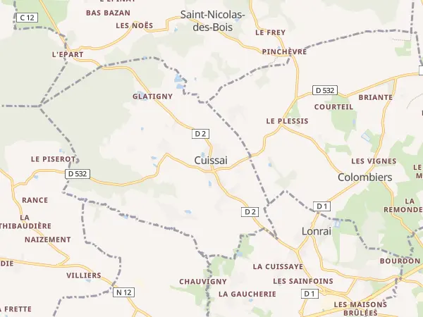 Plan de Cuissai
