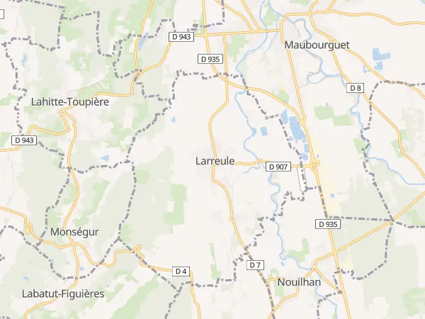 Plan de Larreule