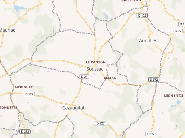 Plan de Soussac