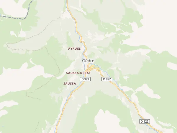 Plan de Gavarnie-Gèdre