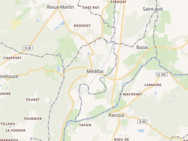 Plan de Médillac