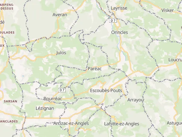 Plan de Paréac