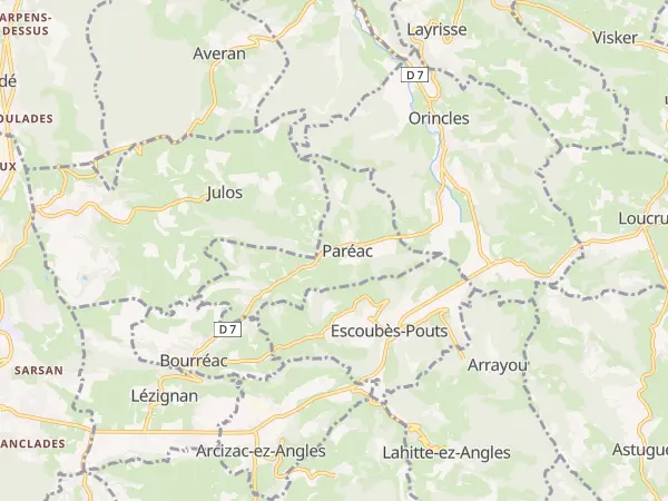 Plan de Paréac