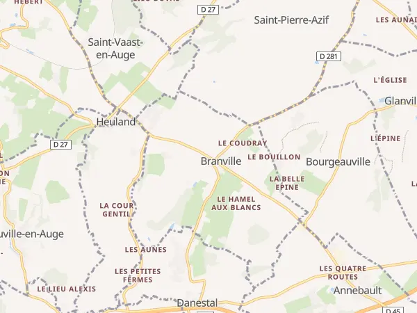 Plan de Branville