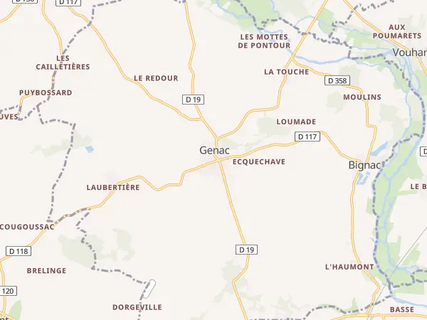 Plan de Genac-Bignac